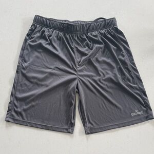Spalding Men's Charcoal Athletic Shorts